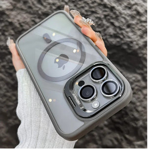 iPhone Schutzcase: Klar, CD-Muster, Kamera & Ständer-Feature - RU TechGear