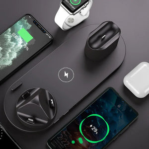 6-in-1 Ladestation für iPhone, Watch & AirPods - RU TechGear