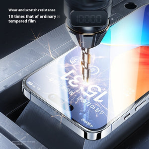 iPhone 16 Pro Panzerglas: Blaulichtfilter & Vollschutz 9H Härte - RU TechGear