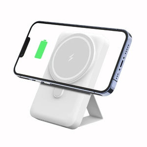 MagSafe Powerbank 10000mAh mit Ständer – Perfekt fürs iPhone - RU TechGear