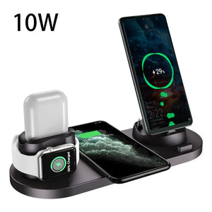 6-in-1 Ladestation für iPhone, Watch & AirPods - RU TechGear
