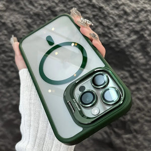 iPhone Schutzcase: Klar, CD-Muster, Kamera & Ständer-Feature - RU TechGear