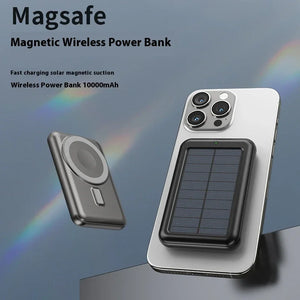 Solar MagSafe Powerbank 10000mAh – Umweltfreundlich und Mobil - RU TechGear