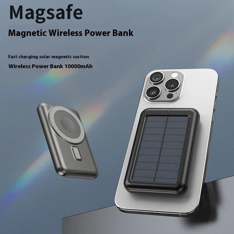 Solar MagSafe Powerbank 10000mAh – Umweltfreundlich und Mobil - RU TechGear