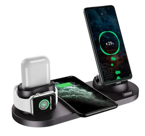 6-in-1 Ladestation für iPhone, Watch & AirPods - RU TechGear