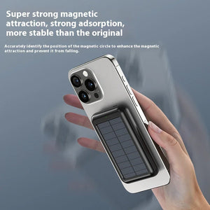 Solar MagSafe Powerbank 10000mAh – Umweltfreundlich und Mobil - RU TechGear
