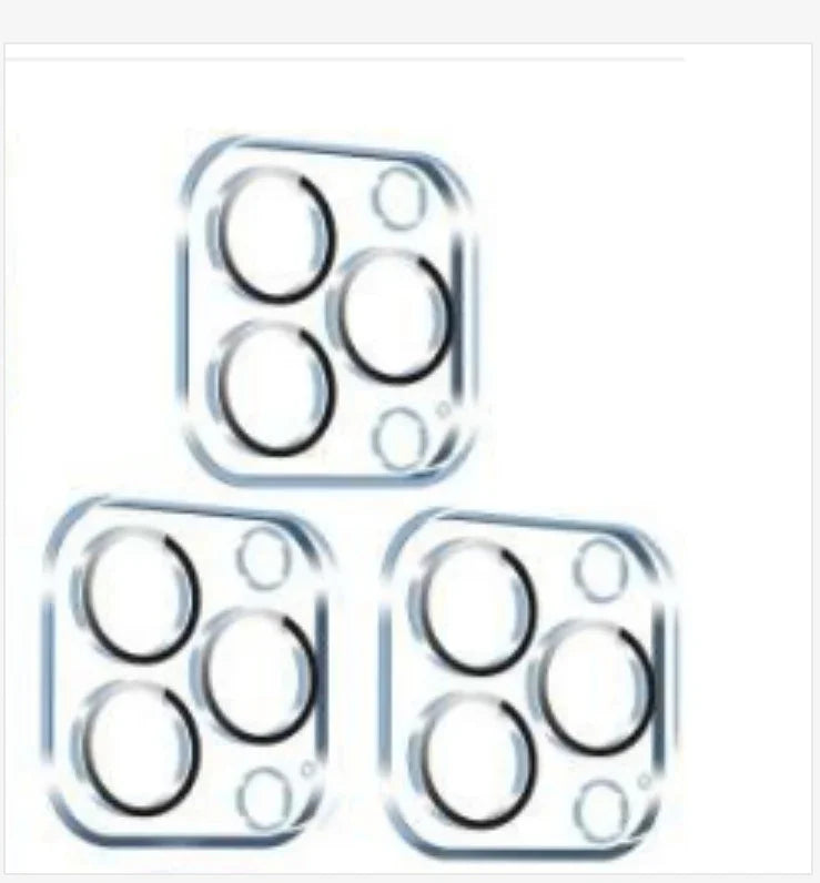 iPhone Kamera Schutzfolie aus Gehärtetem Glas - Kristallklarer Schutz - RU TechGear