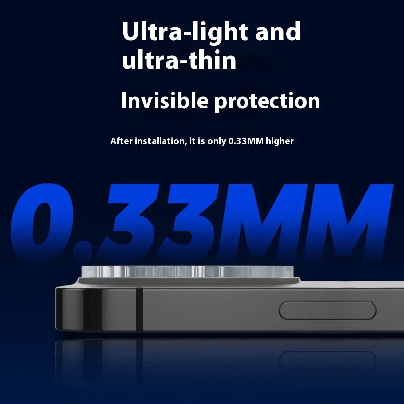 iPhone Kamera Schutzfolie aus Gehärtetem Glas - Kristallklarer Schutz - RU TechGear