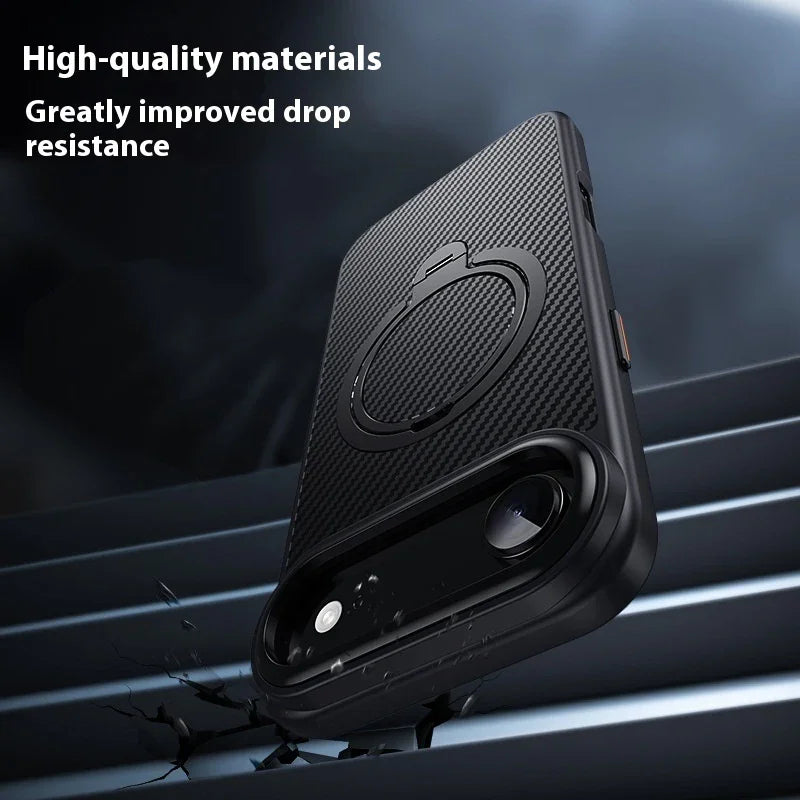 Kevlar MagSafe Hülle - Ultra-dünn Carbon-Faser iPhone Hülle - RU TechGear