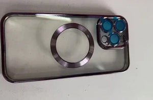 Luxus Galvanisierte MagSafe-Hülle mit Staubschutznetz - RU TechGear