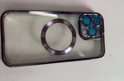 Luxus Galvanisierte MagSafe-Hülle mit Staubschutznetz - RU TechGear