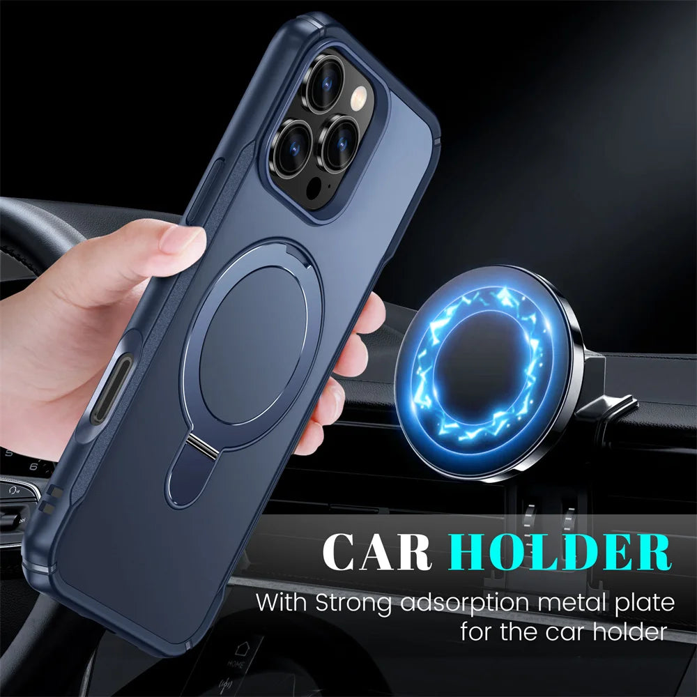 MagSafe Fold Pro: 360° Schutz & Klappständer für iPhone - RU TechGear