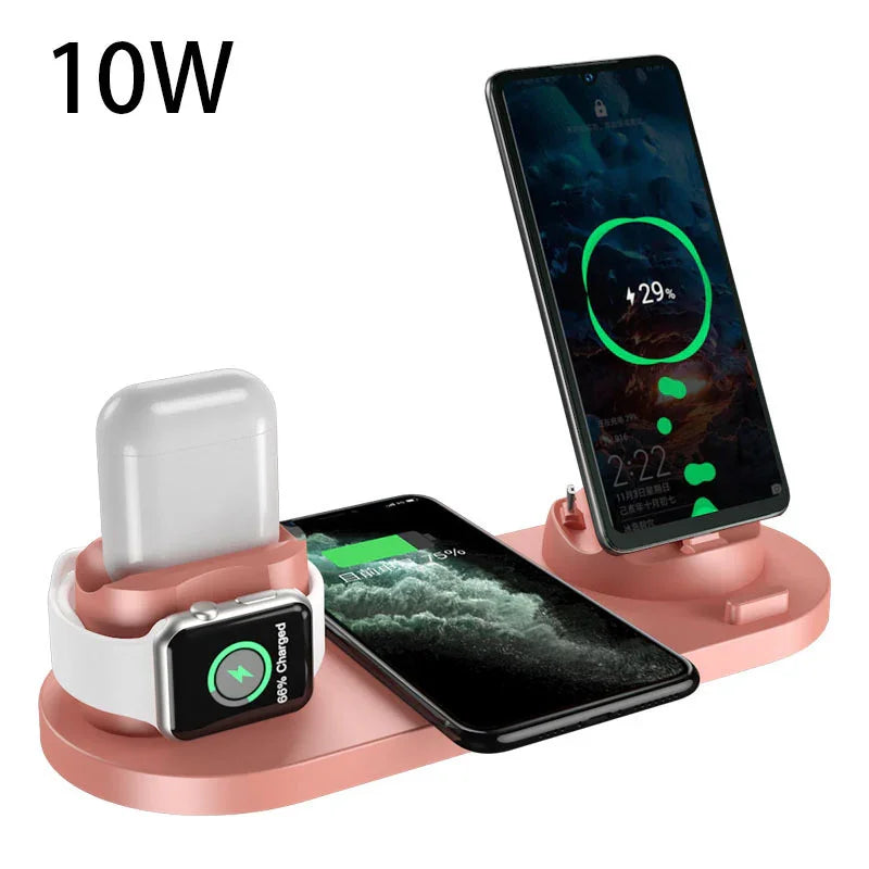 6-in-1 Ladestation für iPhone, Watch & AirPods - RU TechGear