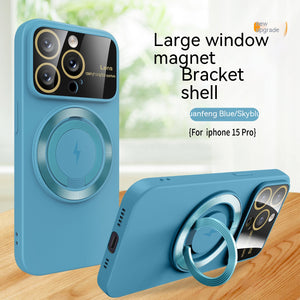 iPhone Magnetische Schutzhülle mit Fenster & 360° MagSafe Ständer - RU TechGear