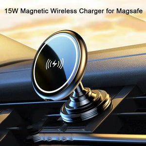 15W MagSafe KFZ Ladegerät - Wireless iPhone Laden - RU TechGear