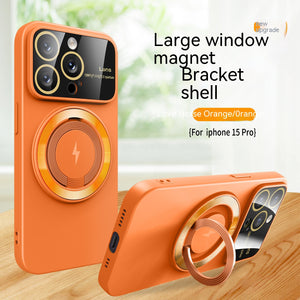 iPhone Magnetische Schutzhülle mit Fenster & 360° MagSafe Ständer - RU TechGear