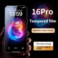 iPhone 16 Pro Panzerglas: Blaulichtfilter & Vollschutz 9H Härte - RU TechGear