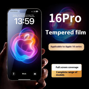 iPhone 16 Pro Panzerglas: Blaulichtfilter & Vollschutz 9H Härte - RU TechGear