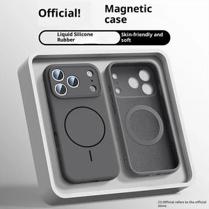 Premium MagSafe Flüssigsilikonhülle für iPhone 12-17 - RU TechGear