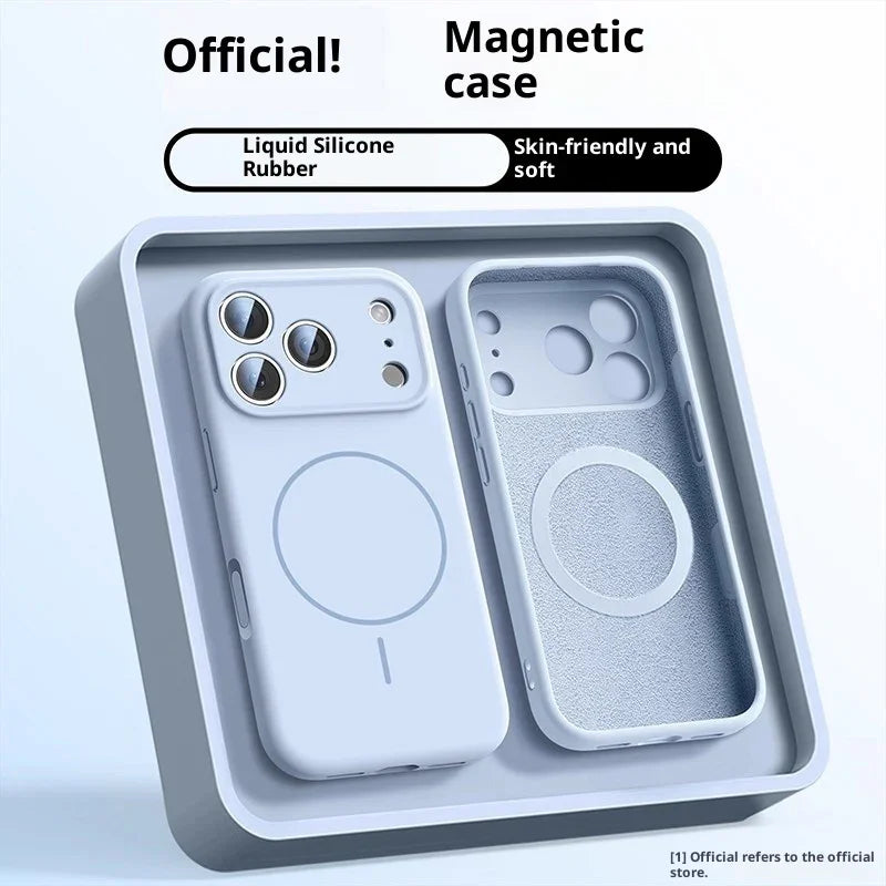 Premium MagSafe Flüssigsilikonhülle für iPhone 12-17 - RU TechGear